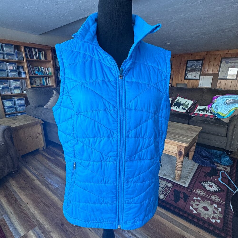 Columbia Omni heat vest. Size L. Mid Blue